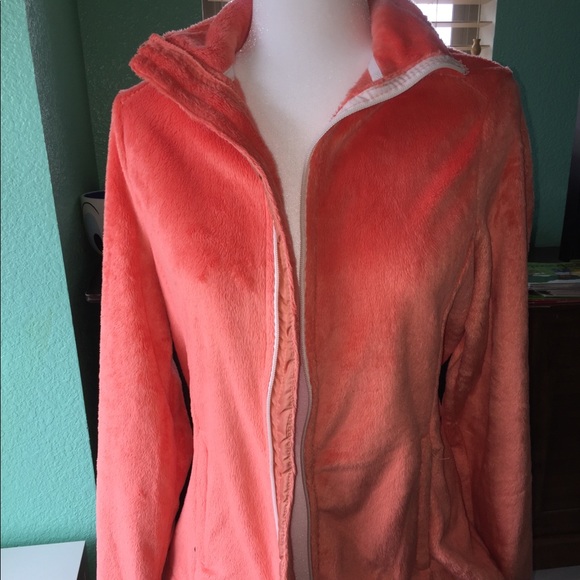 Sweaters - Neon orange jacket